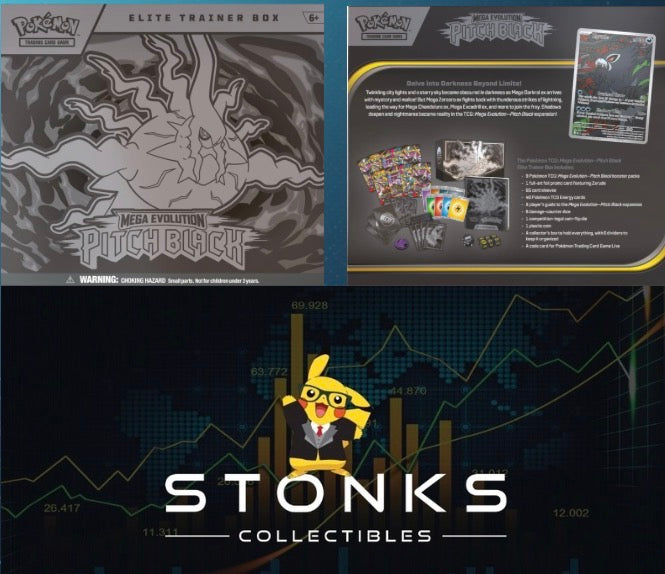 Pokemon TCG Pitch Black Elite Trainer Box
