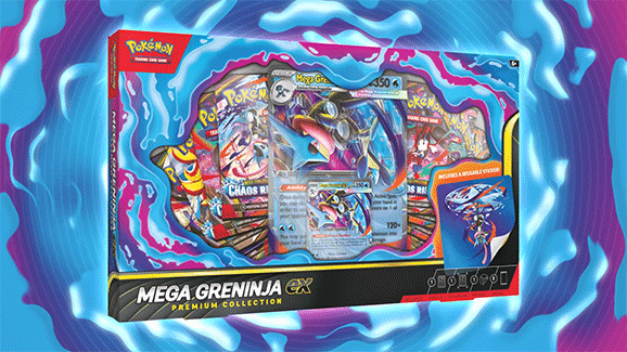 Pokémon TCG: Mega Greninja ex Premium Collection