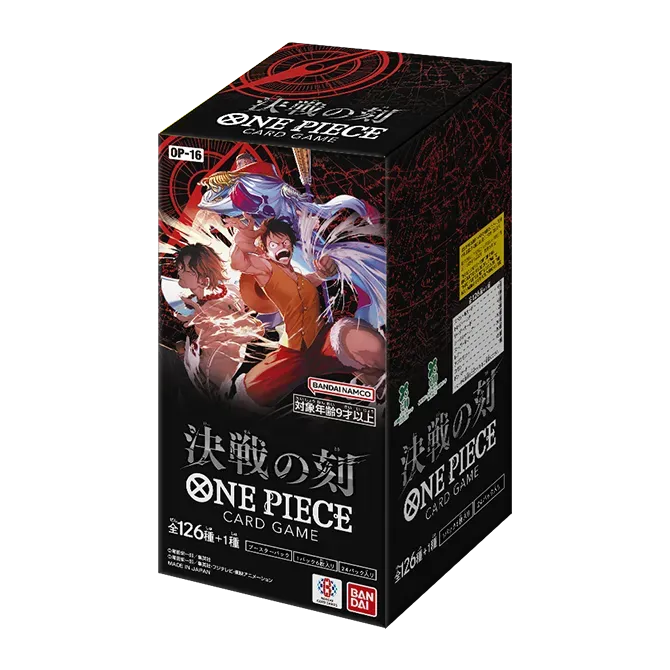 One Piece TCG THE TIME OF BATTLE- [OP-16] booster box (FACTORY SEALED CASE OF 12 boxes)