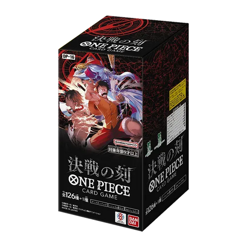 One Piece TCG THE TIME OF BATTLE- [OP-16] booster box (FACTORY SEALED CASE OF 12 boxes)