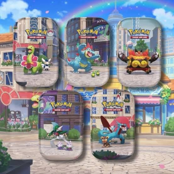 Pokemon TCG Lumiose City Mini Tin (SEALED DISPLAY OF 10 tins)