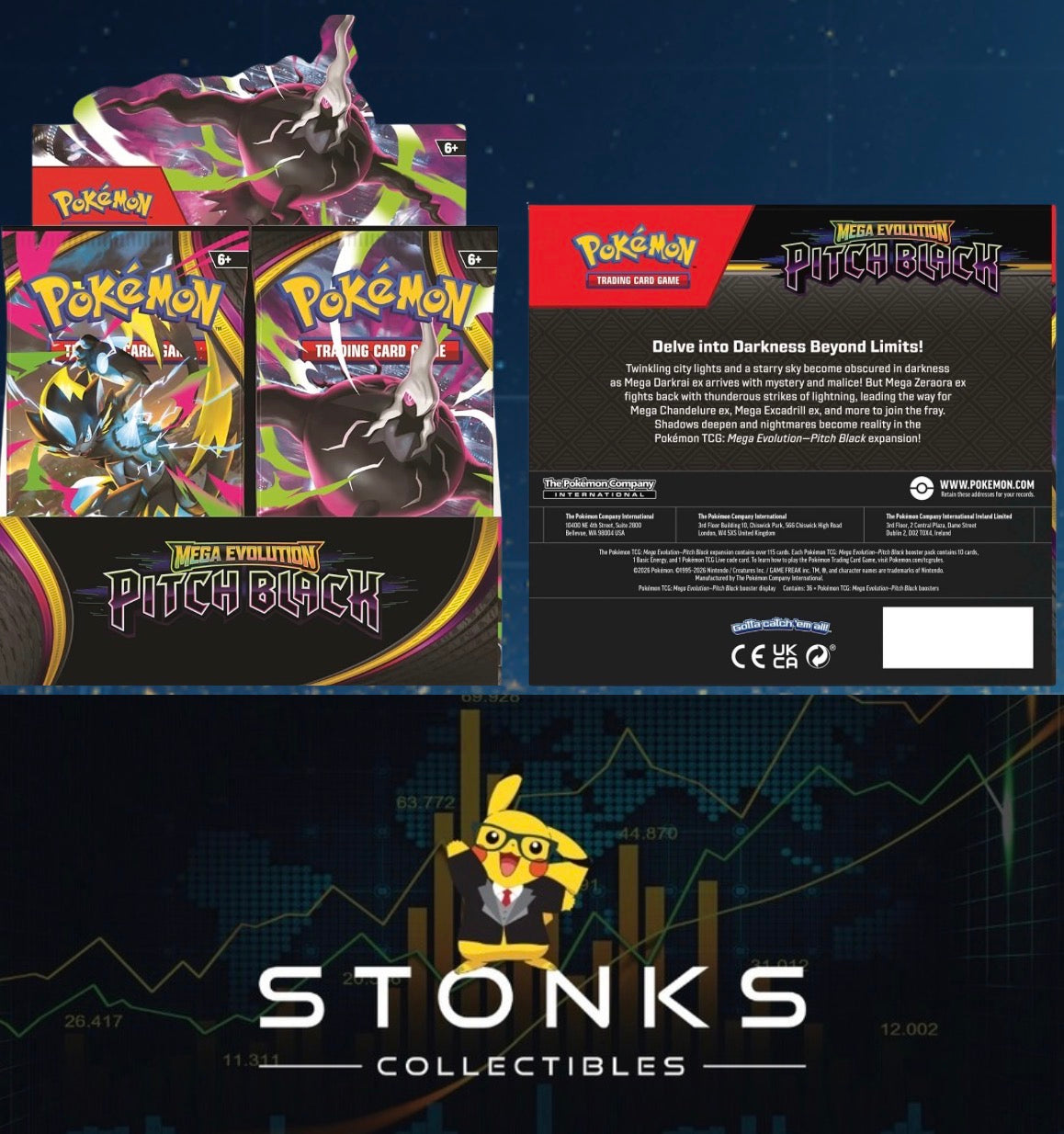 Pokemon TCG Pitch Black booster box