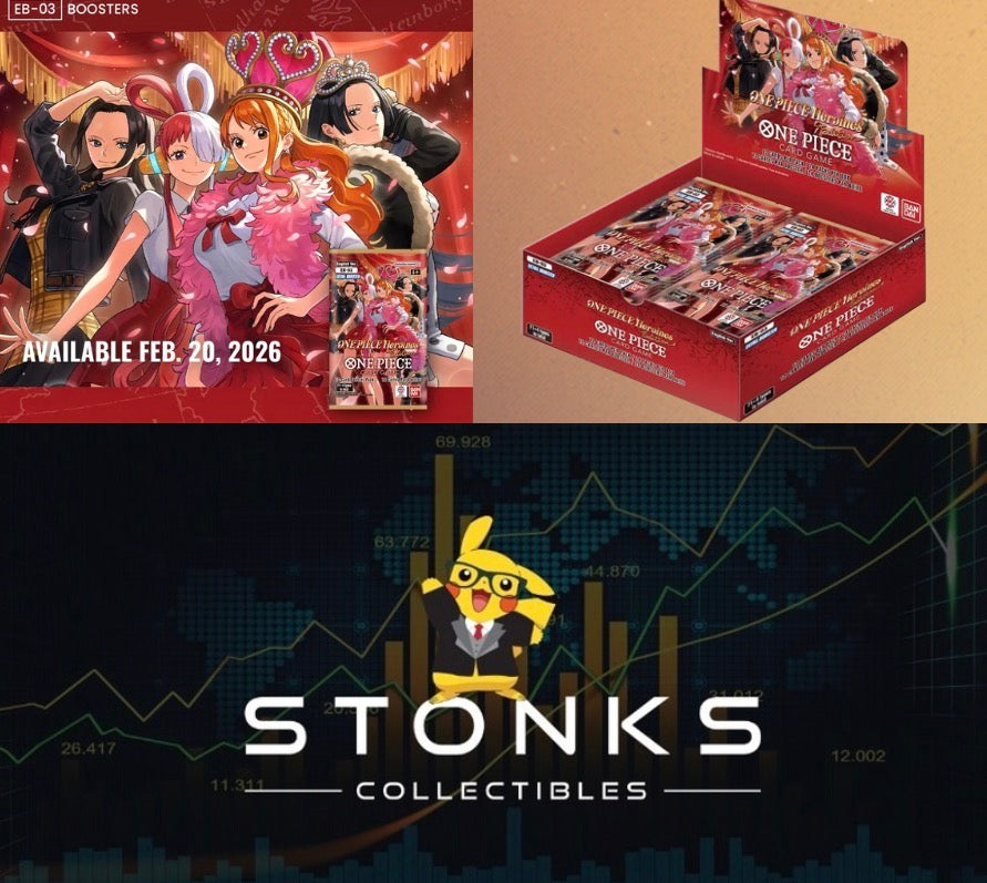 (ENGLISH VERSION)(FOR ASIA) One Piece card game HEROINES EDITION- EB-03 booster box