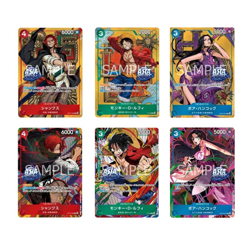 One Piece card game Japan TS-03 Tins set Promo cards
